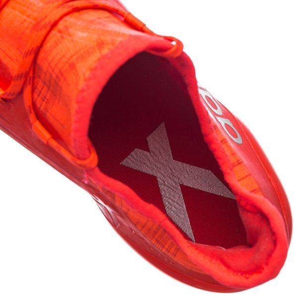 adidas X 16.1 FG Firm Ground Soccer Cleats - Solar Red/Metallic Silver - Best Buy Soccer