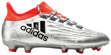 adidas X 16.2 FG Soccer Shoes Silver/Black/Red - Best Buy Soccer