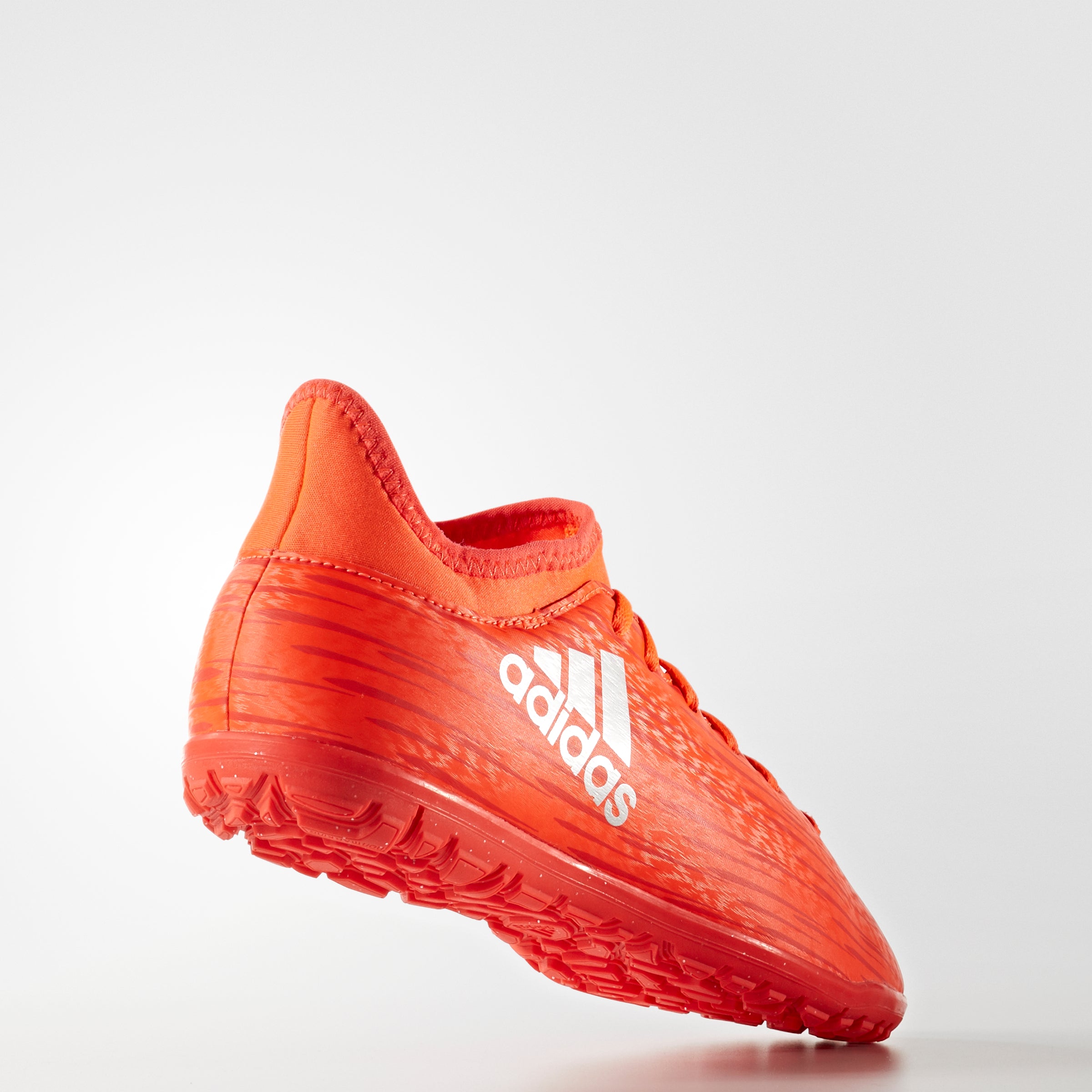 adidas X 16.3 TF Turf Youth Soccer Cleats - Solar Red/Silver Metallic/Hi - Res Red - Best Buy Soccer