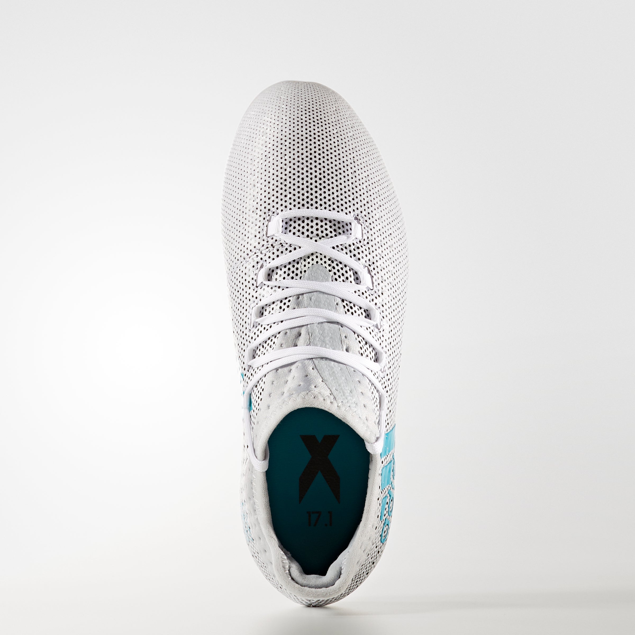 adidas X 17.1 FG Firm Ground Youth Soccer Cleats - White