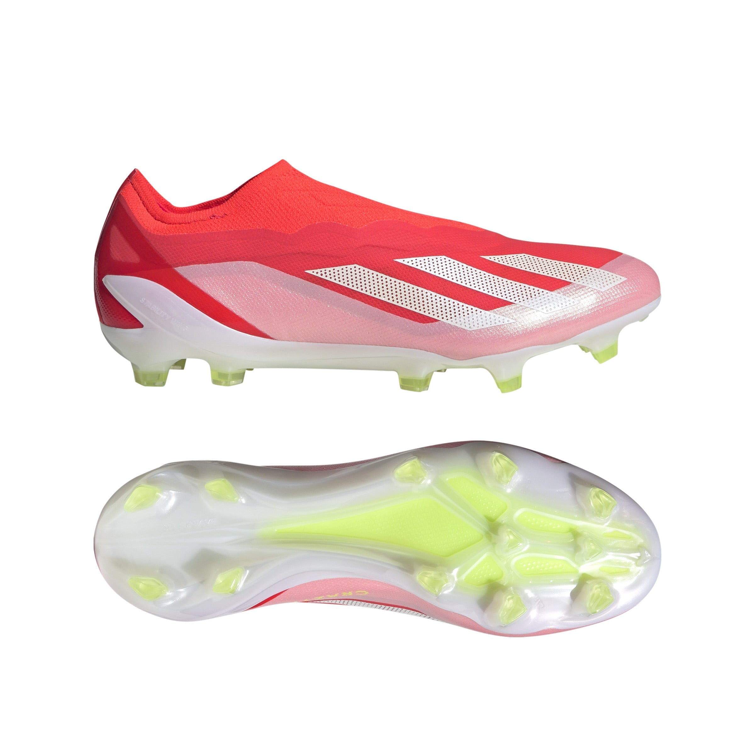 adidas X Crazyfast Elite LL FG Firm Ground Soccer Cleats Solar Red/White M W