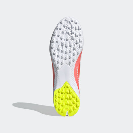 adidas X Crazyfast League LL TF Laceless Turf Boots Solar Red/White/Solar Yellow - Best Buy Soccer