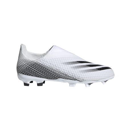 adidas X Ghosted.3 Laceless Firm Ground Boots -White/Blac - Best Buy Soccer