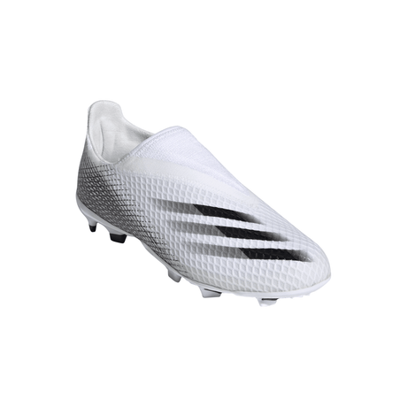 adidas X Ghosted.3 Laceless Firm Ground Boots -White/Blac - Best Buy Soccer