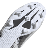 adidas X Ghosted.3 Laceless Firm Ground Boots -White/Blac - Best Buy Soccer