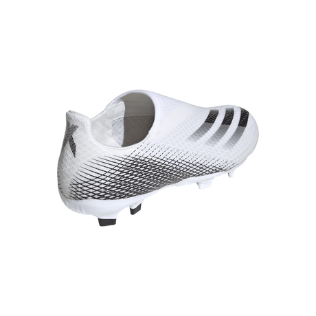 adidas X Ghosted.3 Laceless Firm Ground Boots -White/Blac - Best Buy Soccer