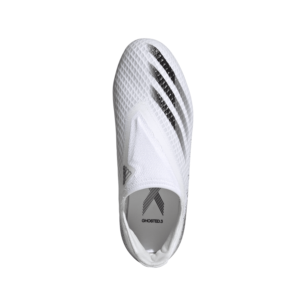 adidas X Ghosted.3 Laceless Firm Ground Boots -White/Blac - Best Buy Soccer