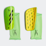 adidas X Speedportal League Shin Guards - Solar Green/Solar Yellow - Best Buy Soccer
