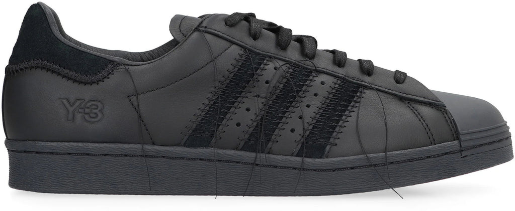 【ADIDAS】 black leather y-3 superstar （関税送料込） adidas-y-3-superstar-leather-
