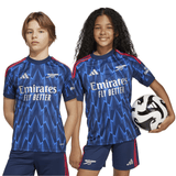 adidas Youth Arsenal Away Soccer Jersey 25/26 - Blue - Best Buy Soccer