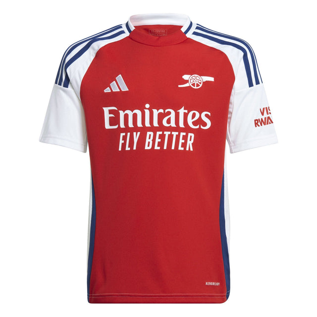 adidas Youth Arsenal Home Jersey 24/25 Scarlet/White - Best Buy Soccer
