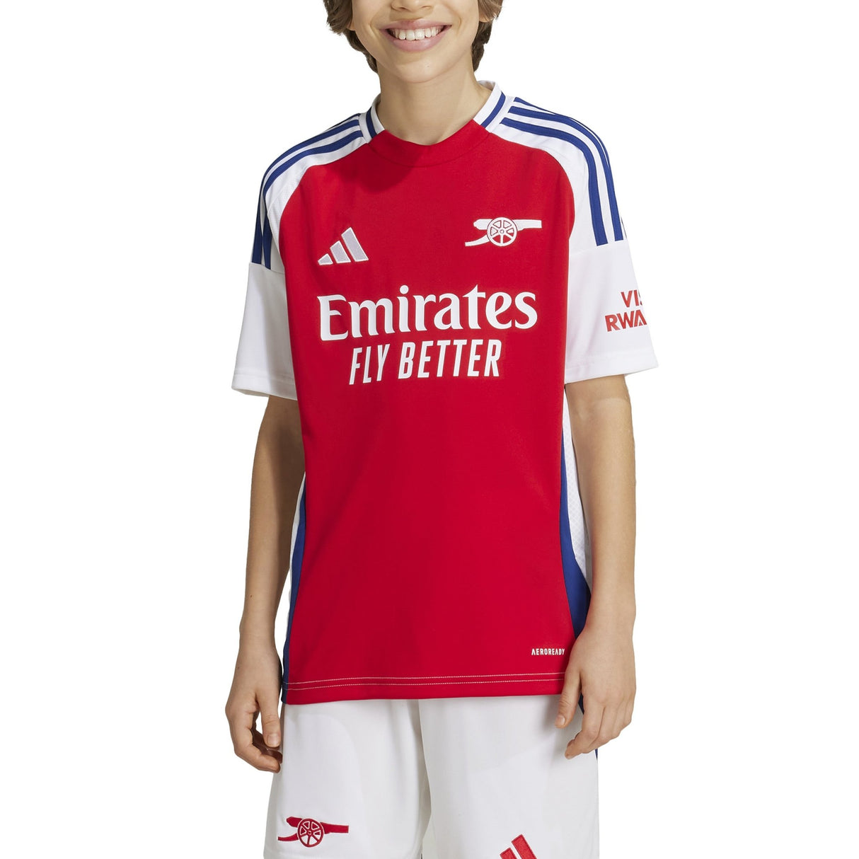 adidas Youth Arsenal Home Jersey 24/25 Scarlet/White - Best Buy Soccer