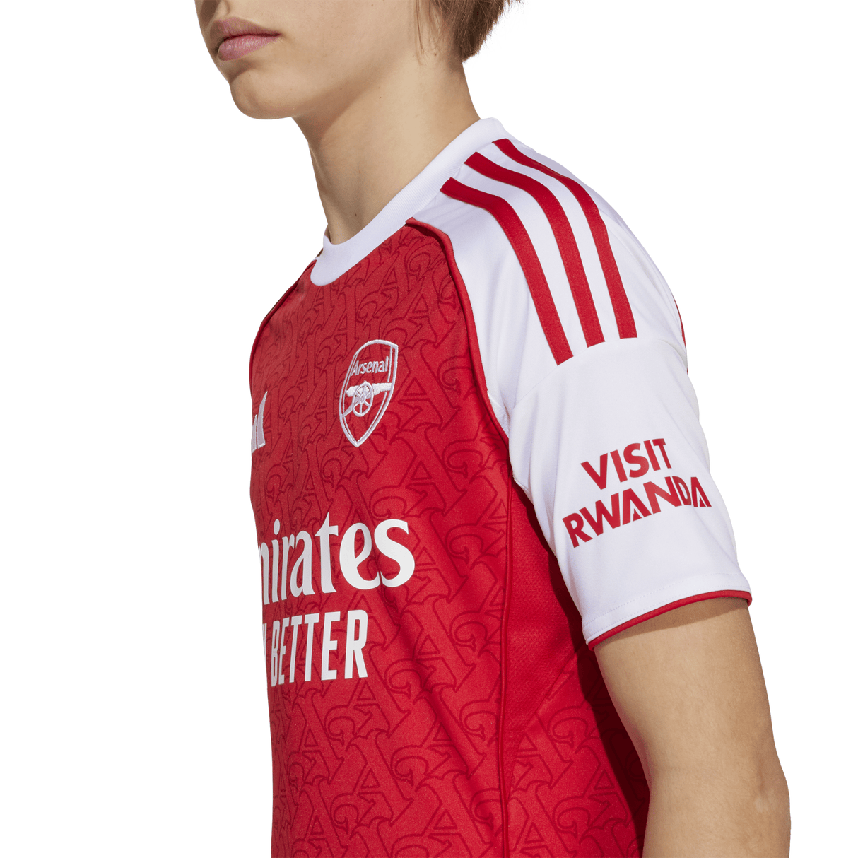 adidas Youth Arsenal Home Jersey 25/26 - Scarlet/White - Best Buy Soccer