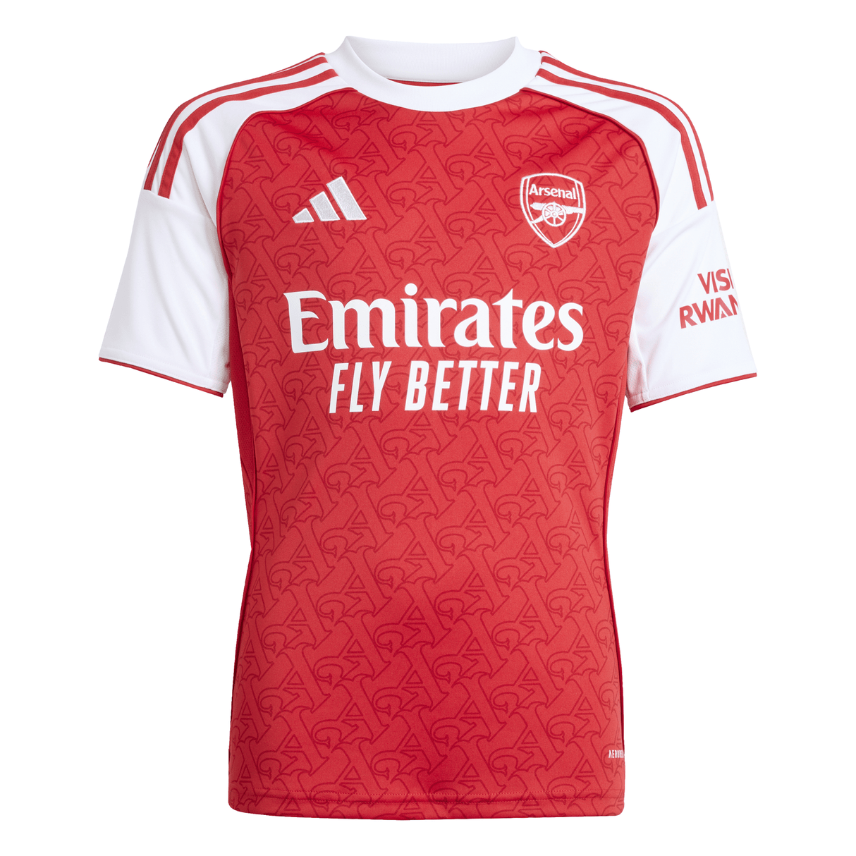 adidas Youth Arsenal Home Jersey 25/26 - Scarlet/White - Best Buy Soccer