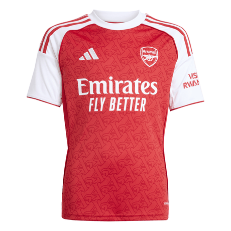 adidas Youth Arsenal Home Jersey 25/26 - Scarlet/White - Best Buy Soccer