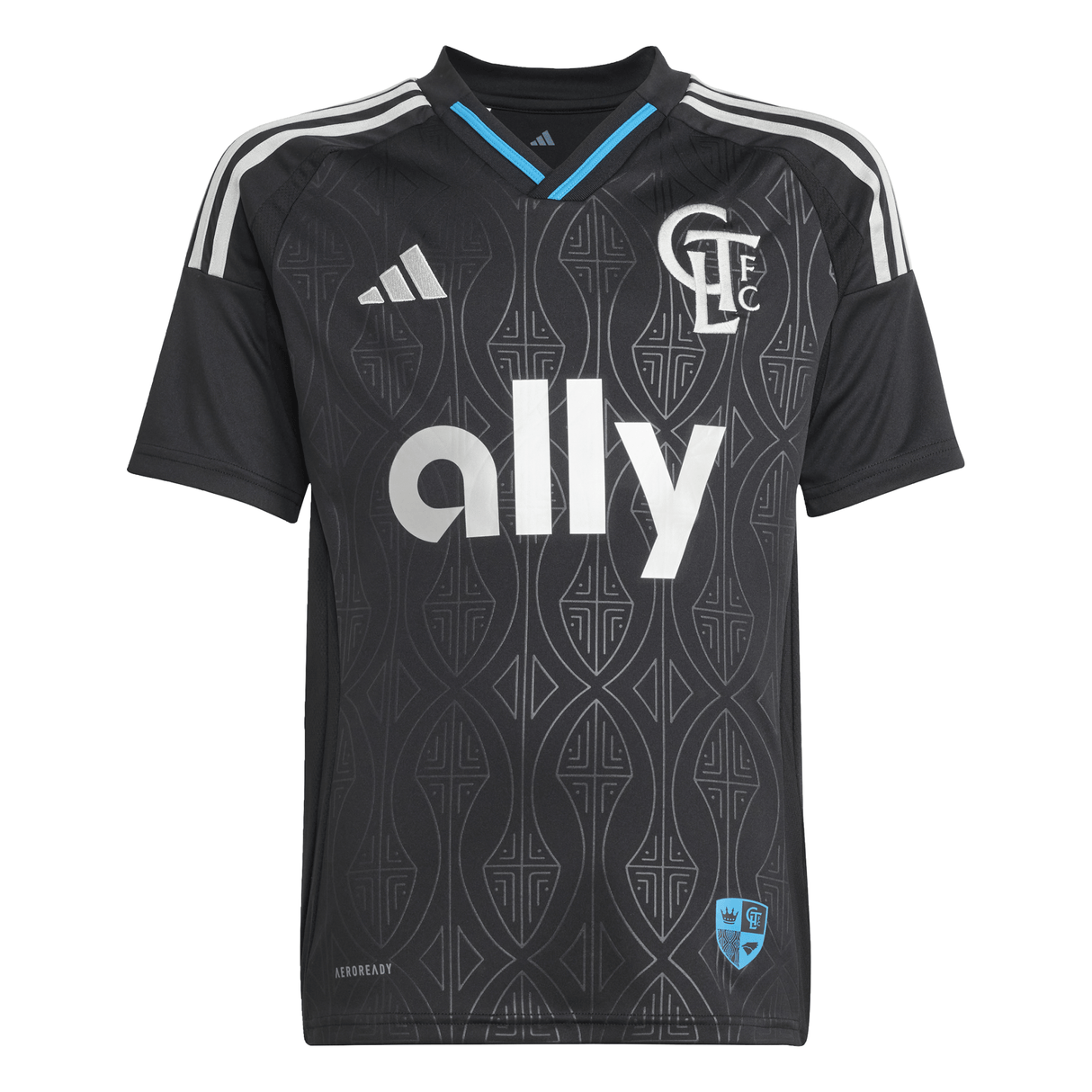 adidas Youth Charlotte Away Jersey 25 Black - Best Buy Soccer