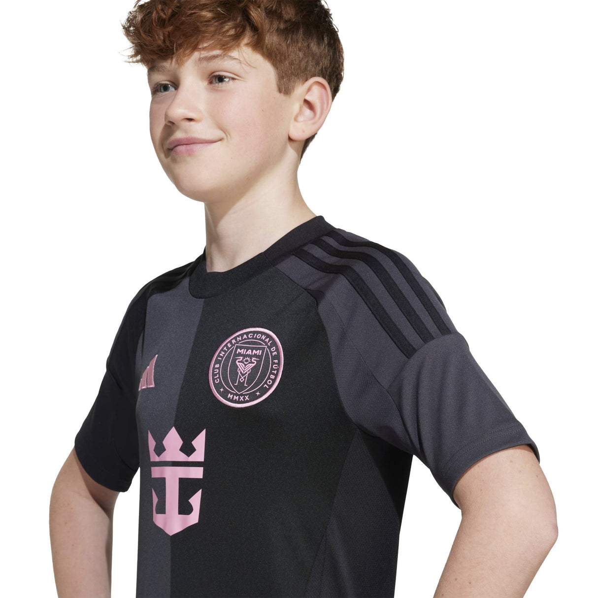 adidas Youth Inter Miami CF Away Jersey 25/26 Black - Best Buy Soccer