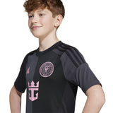 adidas Youth Inter Miami CF Away Jersey 25/26 Black - Best Buy Soccer