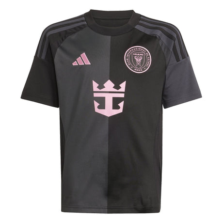 adidas Youth Inter Miami CF Messi Away Jersey 24/25 Black - Best Buy Soccer