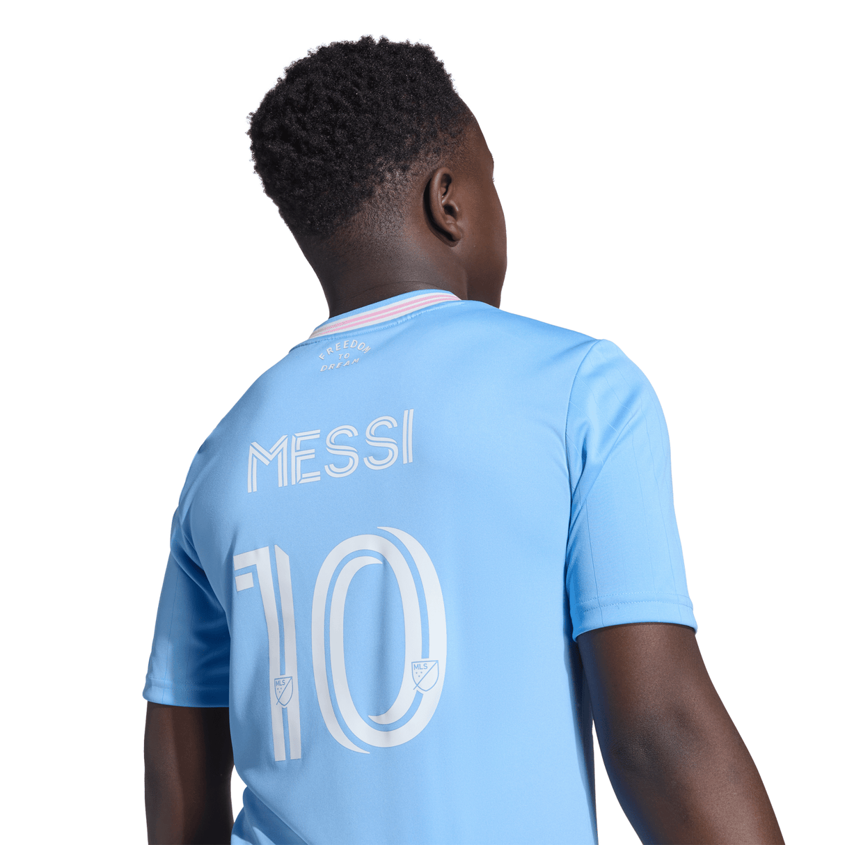 adidas Youth Inter Miami CF Third Messi Jersey 25/26 - Blue - Best Buy Soccer