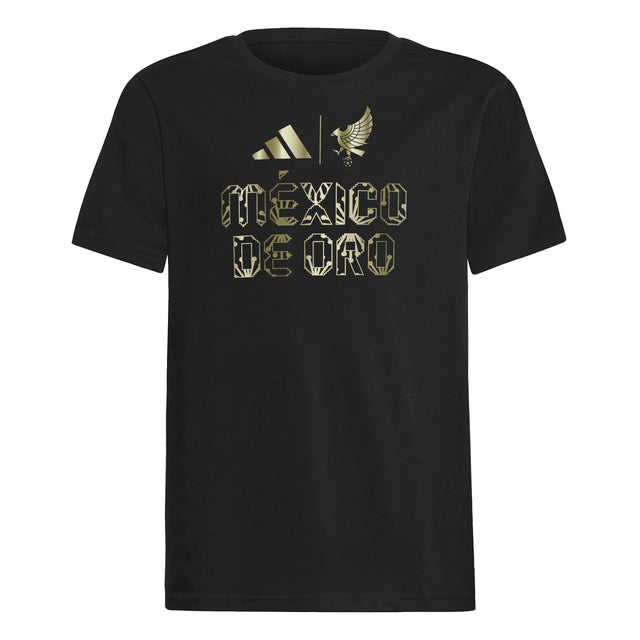 adidas Youth Mexico Fresh SS T-Shirt Black - Best Buy Soccer
