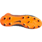 Nike Magista Obra 2 Academy DF FG Firm Ground Soccer Cleats - Dark Grey/Black/Total Orange