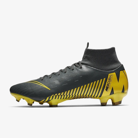 Nike Superfly 6 Pro FG Men's Soccer Cleats - Dark Grey/Yellow