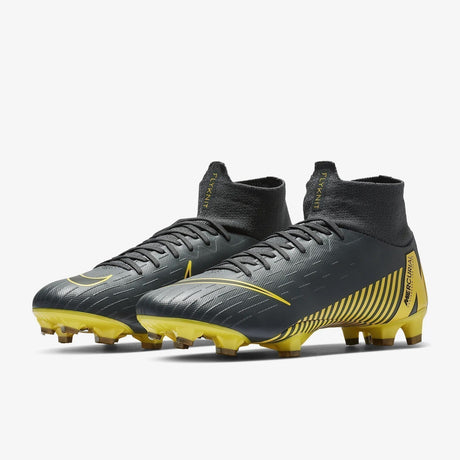 Nike Superfly 6 Pro FG Men's Soccer Cleats - Dark Grey/Yellow
