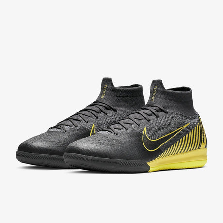 Nike Superflix 6 Elite IC Indoor Men's Soccer Shoes - Thunder Grey/Black