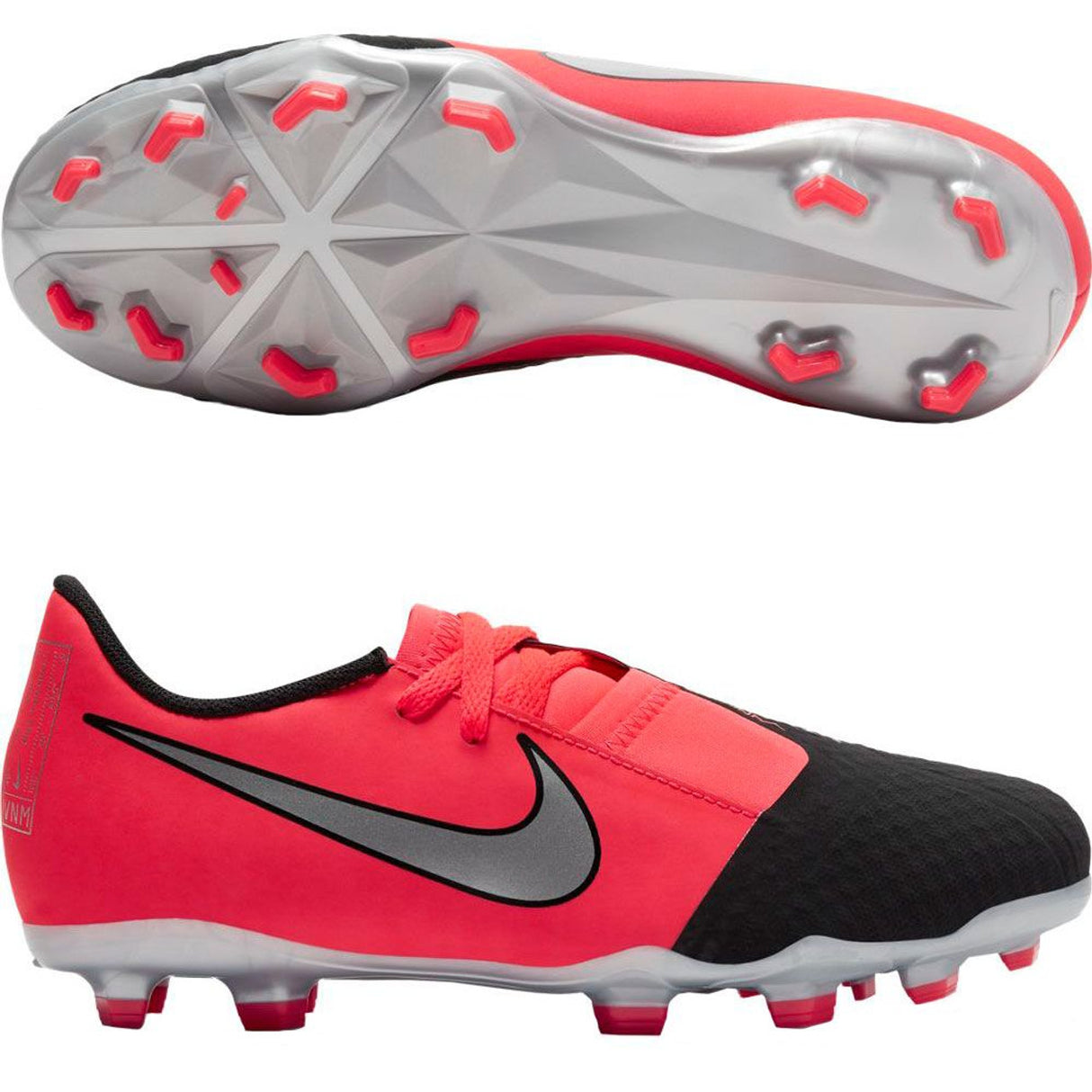 Nike Phantom Venom A FG Firm Ground Youth Soccer Shoes - Crimson