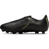 Tacos de fútbol para terreno firme Nike JR Phantom Venom Elite FG para jóvenes - Negro/Volt