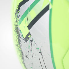 Balón de fútbol adidas Euro 16 Glider verde/plateado