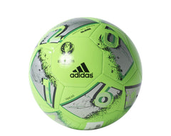 Balón de fútbol adidas Euro 16 Glider verde/plateado