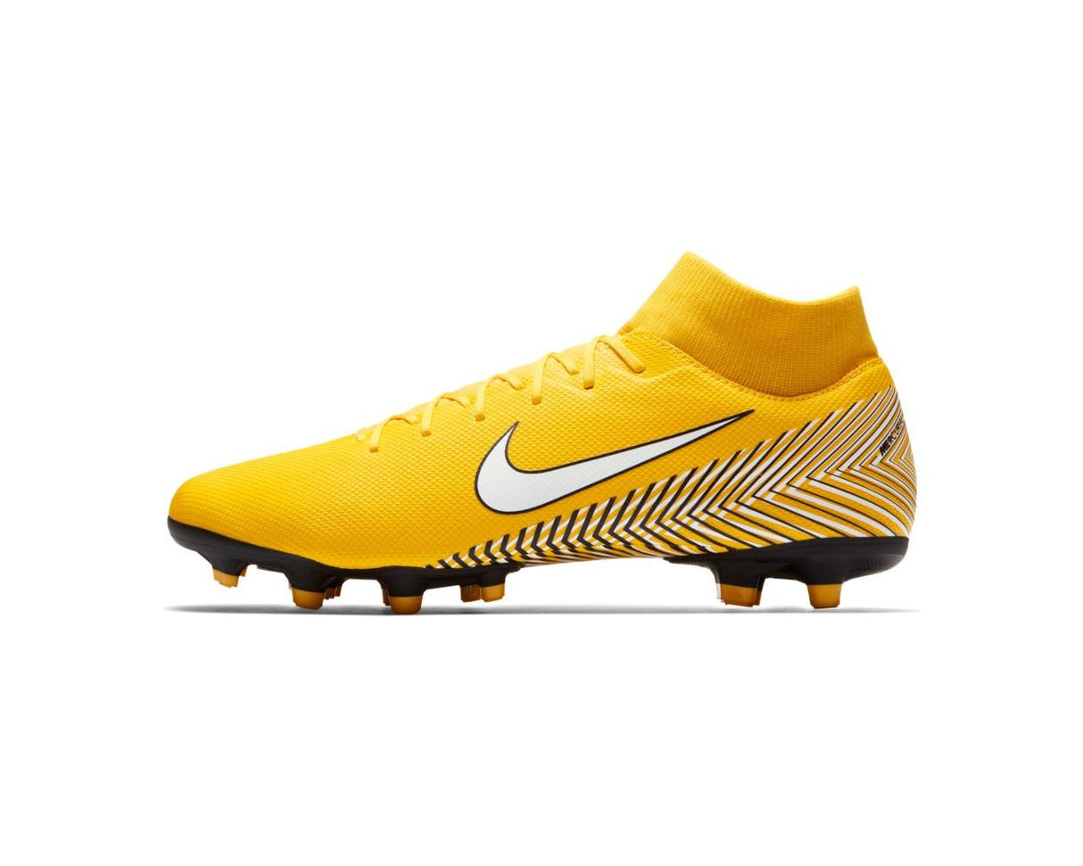 Nike Neymar Superfly 6 Academy FG/MG Men's Soccer Cleats - Yellow/White/Black