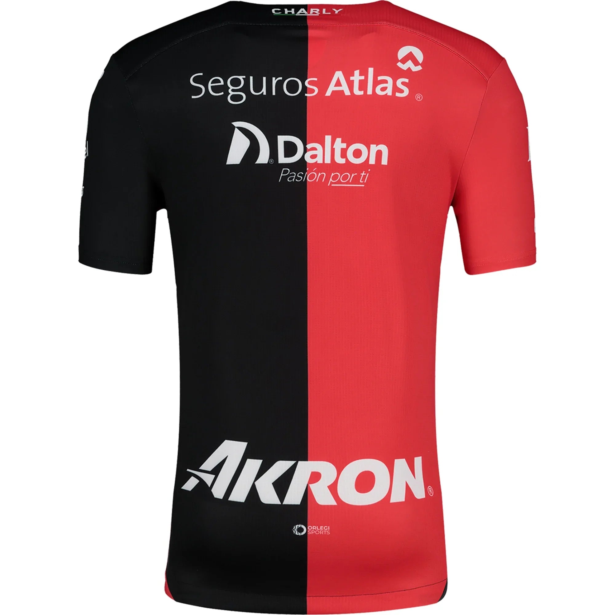 Camiseta local Charly Atlas 24A Rojo/Negro