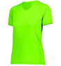AU Ladies Swift Wicking Tee Lime - Best Buy Soccer