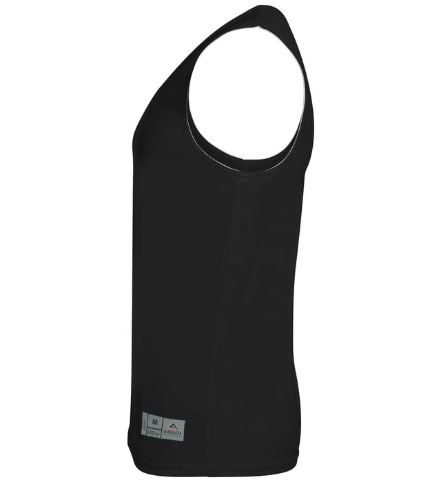 Augusta 149 Reversible Wicking Tank Black - Best Buy Soccer