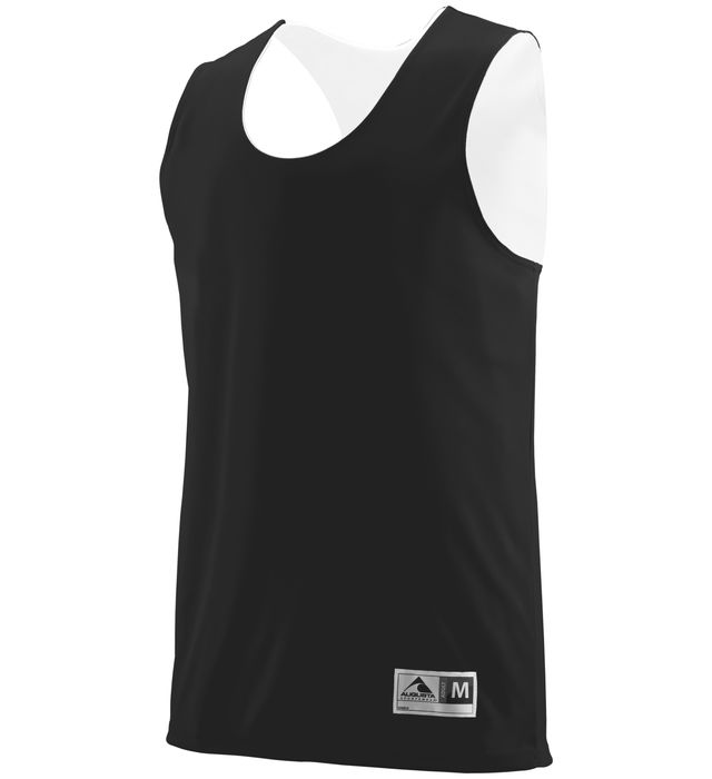 Augusta 149 Reversible Wicking Tank Black - Best Buy Soccer