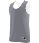 Augusta 149 Reversible Wicking Tank Graphite - Best Buy Soccer