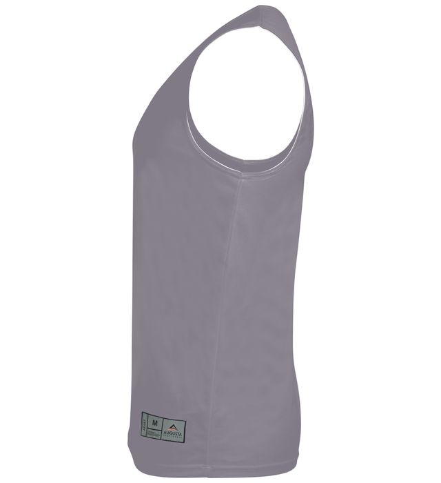Augusta 149 Reversible Wicking Tank Graphite - Best Buy Soccer