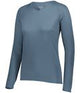 Augusta Ladies Attain Wicking Long Sleeve Tee - Best Buy Soccer