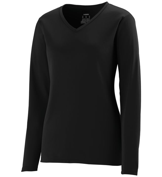 Augusta Ladies Wicking Long Sleeve Tee - Best Buy Soccer