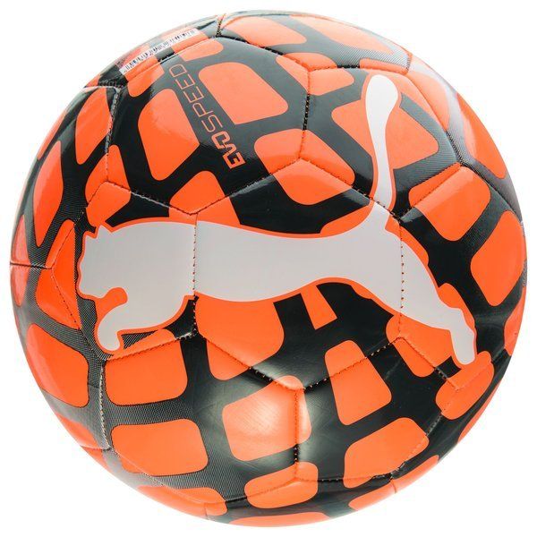PUMA evoSPEED 5.4 Speedframe Soccer Ball Lava Blast/White/Total Eclipse
