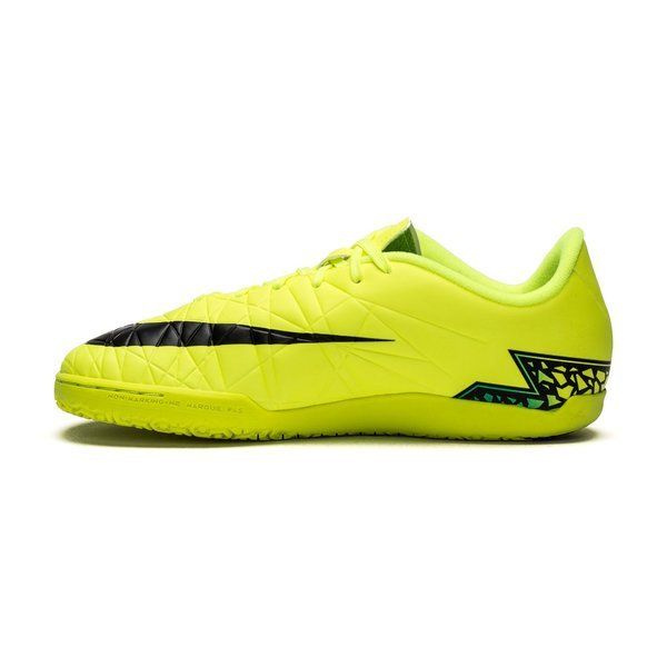 Nike JR HyperVenom Phelon II IC Indoor Shoes Volt/Black/Hyper Turquoise