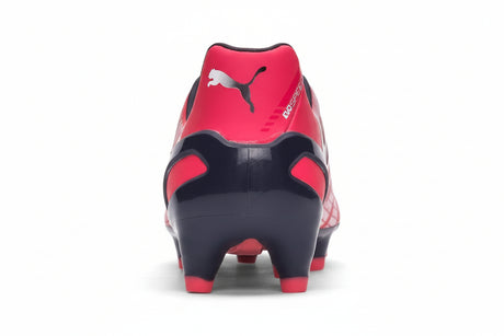 PUMA Evospeed 1.3 FG Firm Ground Soccer Cleats - Bright Plasma/White/Peacoat