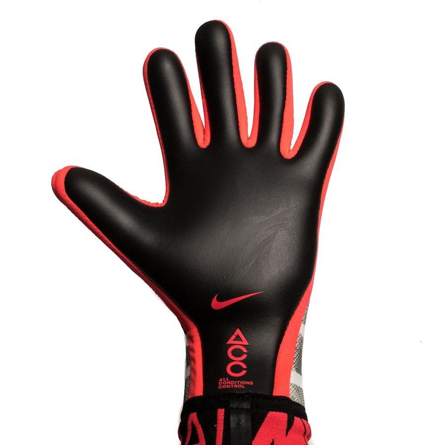 Nike Mercurial Touch Elite Goalkeeper Gloves - White/Black/Crimson