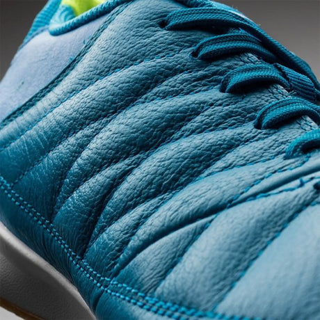 Nike Gato II Indoor Soccer Shoes - Blue/Lime/White