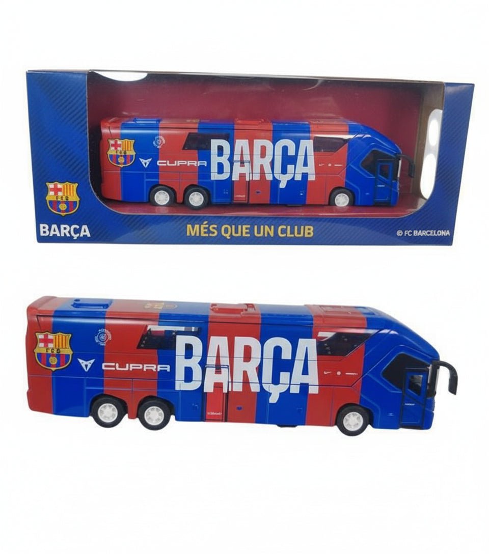 Banbo Toys FC Barcelona Bus - Royal - Best Buy Soccer