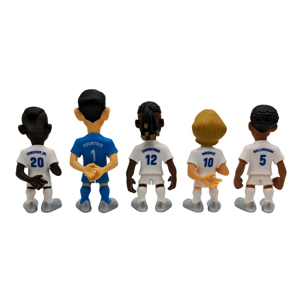 Banbo Toys REAL MADRID 5 - Pack - Courtois, Vinicious, Camavinga, Modric, Bellingham - Best Buy Soccer