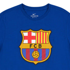 Nike Barcelona Crest T-Shirt Royal